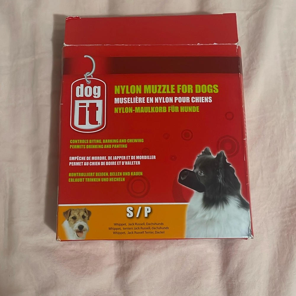 Nylon muzzle for dogs 5/$25 ❤️